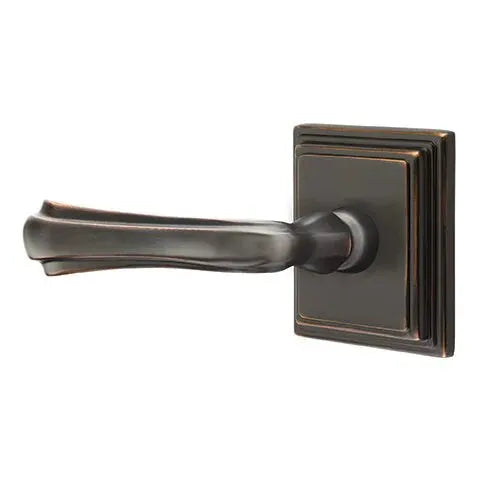 Emtek Wembley Lever with Wilshire Rose by Emtek