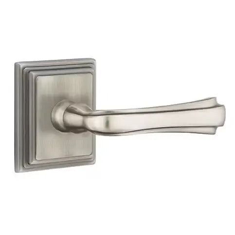 Emtek Wembley Lever with Wilshire Rose by Emtek