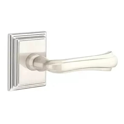 Emtek Wembley Lever with Wilshire Rose by Emtek