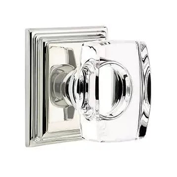 Emtek Windsor Door Knob with Wilshire Rose by Emtek