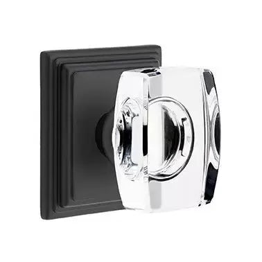 Emtek Windsor Door Knob with Wilshire Rose by Emtek