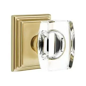Emtek Windsor Door Knob with Wilshire Rose by Emtek