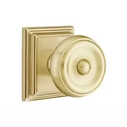 Emtek Waverly Door Knob with Wilshire Rose by Emtek
