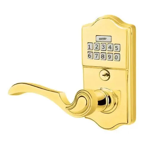 Emtek Coventry Classic Lever with Electronic Keypad Lock by Emtek