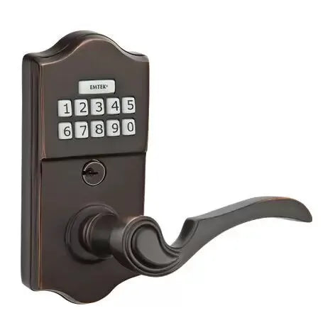 Emtek Coventry Classic Lever with Electronic Keypad Lock by Emtek