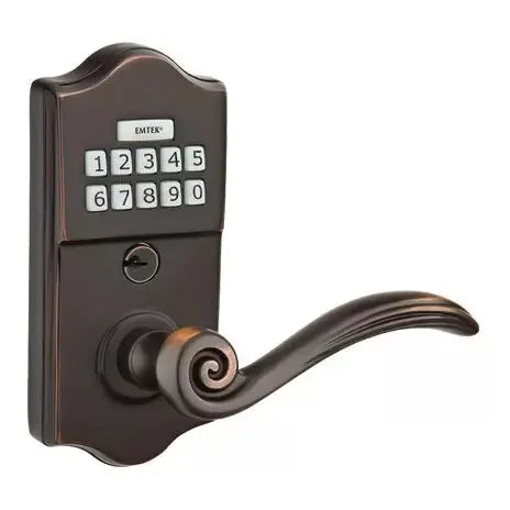 Emtek Elan Classic Lever with Electronic Keypad Lock by Emtek