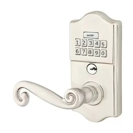 Emtek Rustic Classic Lever with Electronic Keypad Lock by Emtek
