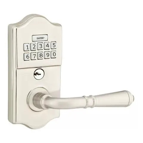 Emtek Turino Classic Lever with Electronic Keypad Lock by Emtek