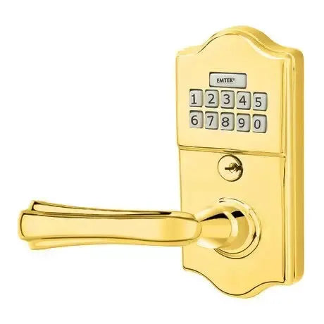 Emtek Wembley Classic Lever with Electronic Keypad Lock by Emtek
