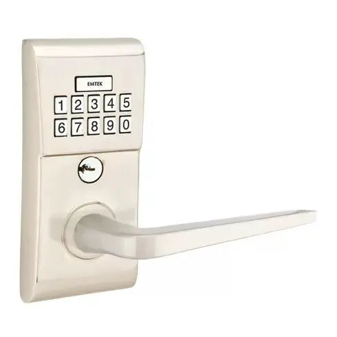 Emtek Athena Modern Lever with Electronic Keypad Lock by Emtek