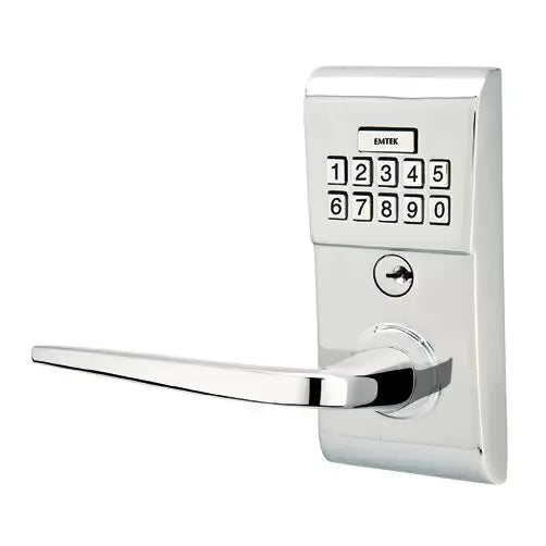 Emtek Athena Modern Lever with Electronic Keypad Lock by Emtek