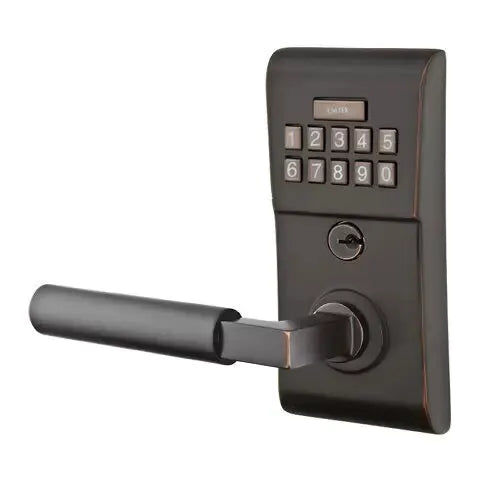 Emtek Hercules Modern Lever with Electronic Keypad Lock by Emtek