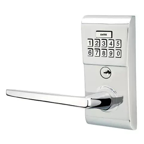 Emtek Hermes Modern Lever with Electronic Keypad Lock by Emtek