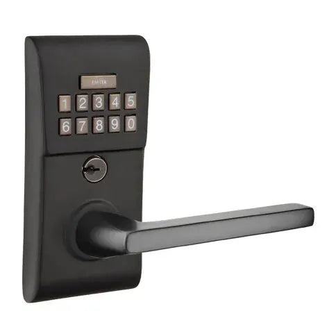 Emtek Helios Modern Lever with Electronic Keypad Lock by Emtek