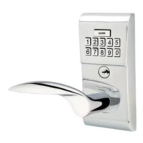 Emtek Mercury Modern Lever with Electronic Keypad Lock by Emtek