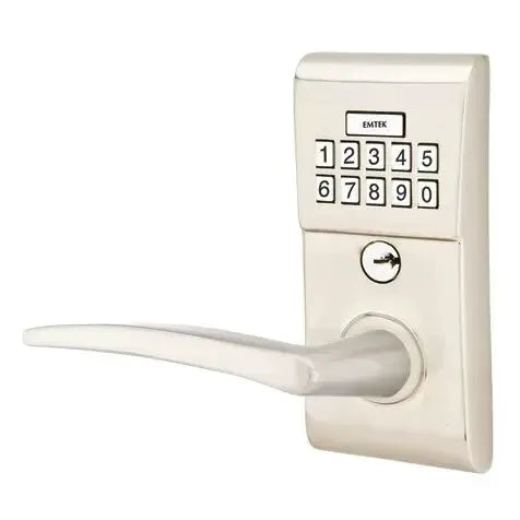 Emtek Poseidon Modern Lever with Electronic Keypad Lock by Emtek