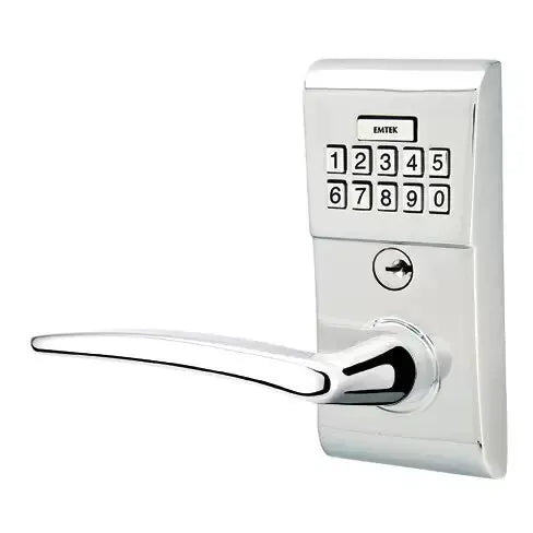 Emtek Poseidon Modern Lever with Electronic Keypad Lock by Emtek