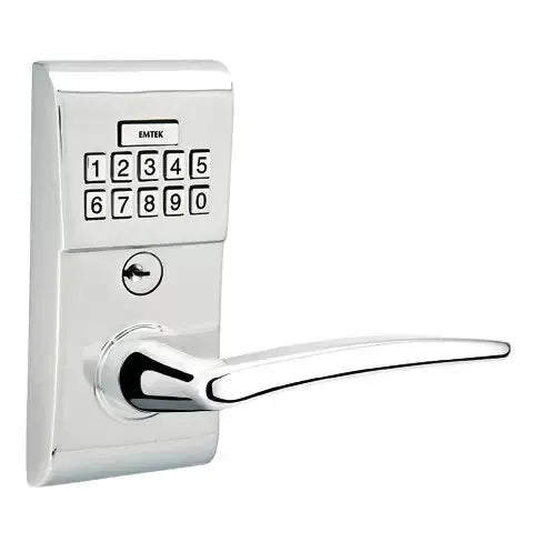 Emtek Poseidon Modern Lever with Electronic Keypad Lock by Emtek