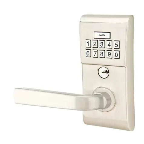 Emtek Sion Modern Lever with Electronic Keypad Lock by Emtek