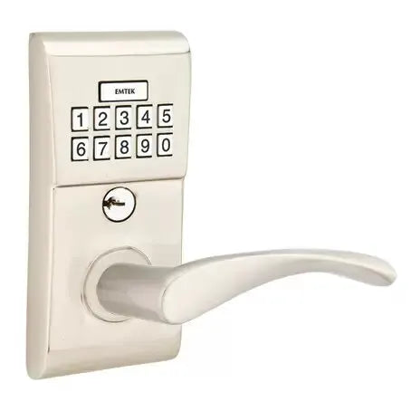 Emtek Triton Modern Lever with Electronic Keypad Lock by Emtek