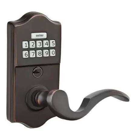 Emtek Cortina Classic Lever Electronic Keypad Lock by Emtek