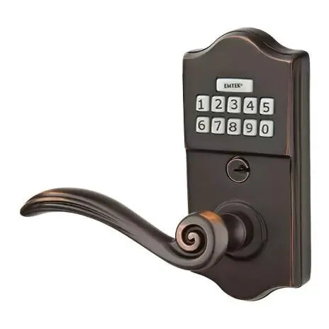 oil rubbed bronze door lever