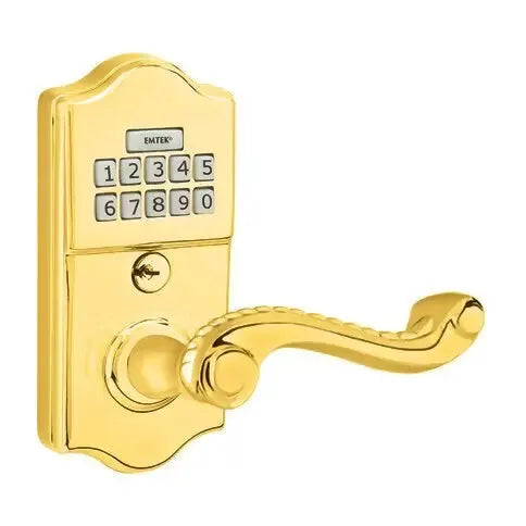 Emtek Rope Classic Lever Electronic Keypad Lock by Emtek