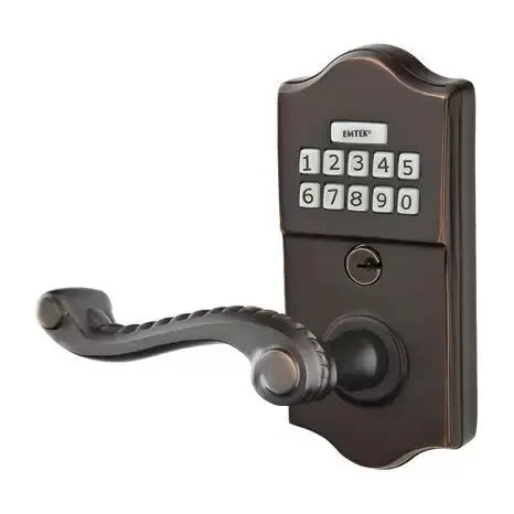 oil rubbed bronze door lever