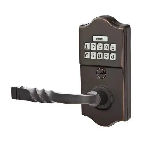 oil rubbed bronze door lever