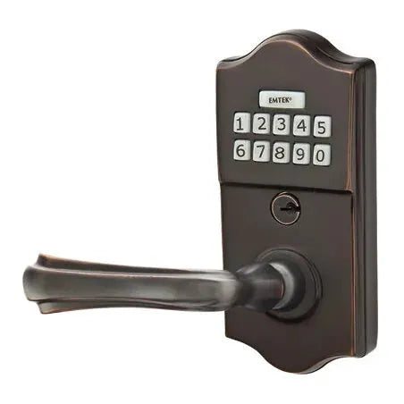 oil rubbed bronze door lever