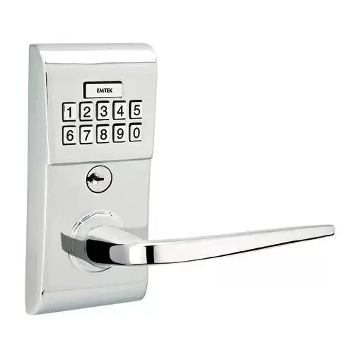 Emtek Athena Modern Lever Electronic Keypad Lock by Emtek