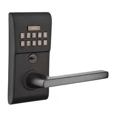 Emtek Helios Modern Lever Electronic Keypad Lock by Emtek