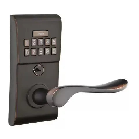 Emtek Luzern Modern Lever Electronic Keypad Lock by Emtek