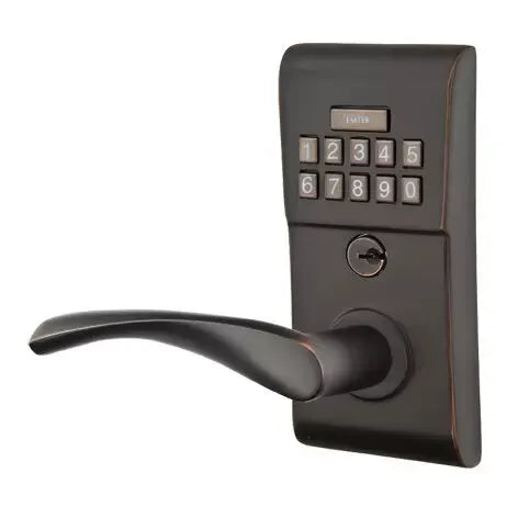 Emtek Triton Modern Lever Electronic Keypad Lock by Emtek