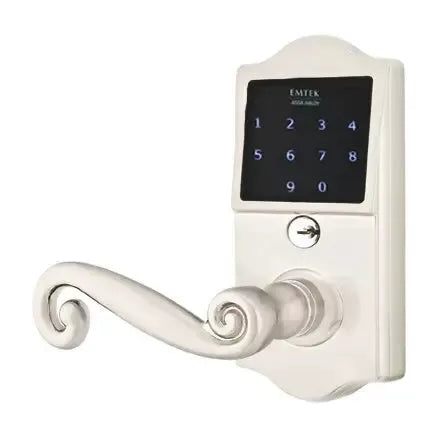 Emtek EMTouch Classic Keypad with Rustic Lever by Emtek