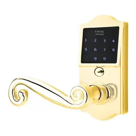 Emtek EMTouch Classic Keypad with Rustic Lever by Emtek