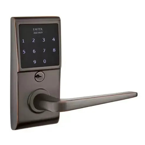 Emtek Athena Emtouch Lever with Electronic Touchscreen Lock by Emtek