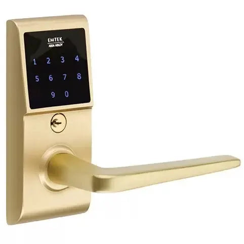 Emtek Athena Emtouch Lever with Electronic Touchscreen Lock by Emtek
