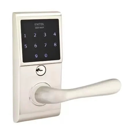 Emtek Basel Emtouch Lever with Electronic Touchscreen Lock by Emtek