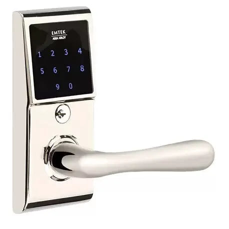 Emtek Basel Emtouch Lever with Electronic Touchscreen Lock by Emtek