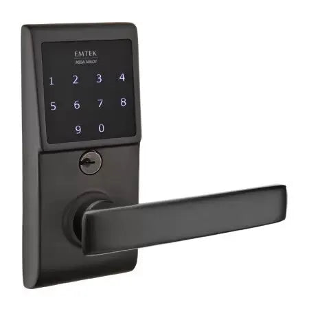 Emtek Geneva Emtouch Lever with Electronic Touchscreen Lock by Emtek