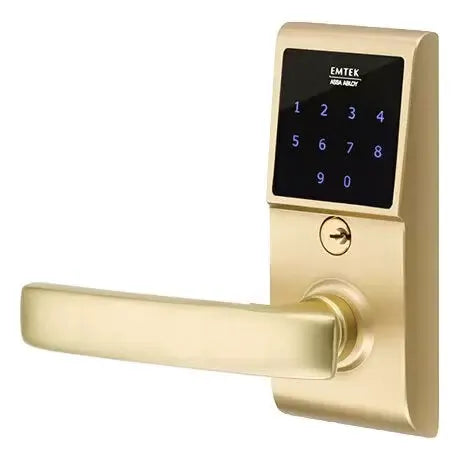 Emtek Geneva Emtouch Lever with Electronic Touchscreen Lock by Emtek
