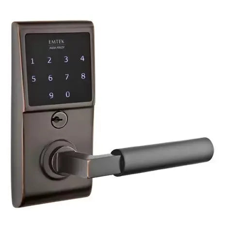 Emtek Hercules Emtouch Lever with Electronic Touchscreen Lock by Emtek
