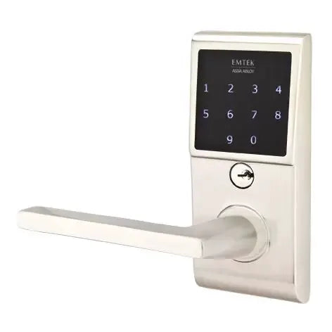 Emtek Helios Emtouch Lever with Electronic Touchscreen Lock by Emtek