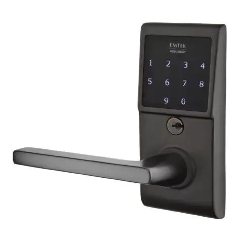 Emtek Helios Emtouch Lever with Electronic Touchscreen Lock by Emtek