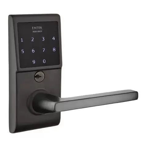 Emtek Helios Emtouch Lever with Electronic Touchscreen Lock by Emtek