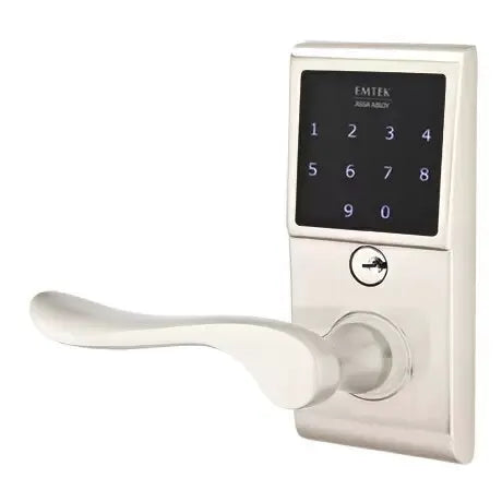 Emtek Luzern Emtouch Lever with Electronic Touchscreen Lock by Emtek