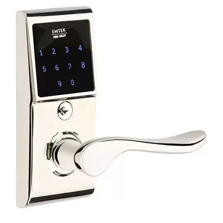 Emtek Luzern Emtouch Lever with Electronic Touchscreen Lock by Emtek
