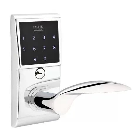 Emtek Mercury Emtouch Lever with Electronic Touchscreen Lock by Emtek