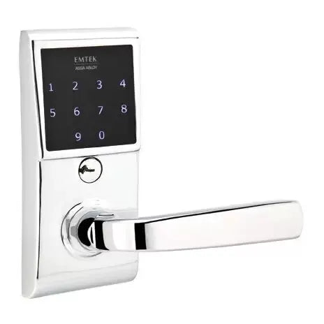 Emtek Sion Emtouch Lever with Electronic Touchscreen Lock by Emtek